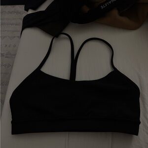 lululemon athletica Black Strappy Sports Bra